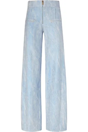 GENNY Femme, Pantalons, Bleu, Taille: 36 FR Pantalon