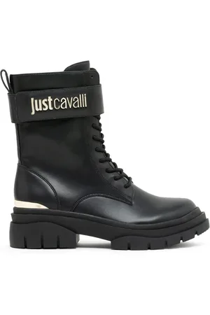 Roberto Cavalli Femme, Chaussures, Noir, Taille: 40 EU Bottes