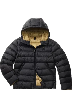 Blauer Homme, Vestes, Noir, Taille: L Veste Duvet Noire Coupe Classique