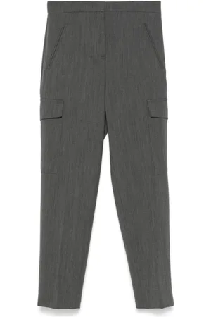 Twin-Set Femme, Pantalons, Gris, Taille: 36 FR Ensemble Pantalon Élégant