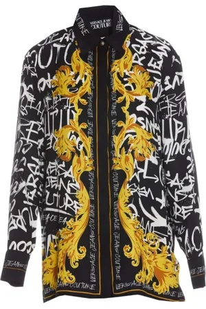 VERSACE Femme, Blouses et Chemises, Multicolore, Taille: 32 FR Chemises