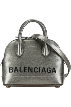 Balenciaga Femme, Pre-owned, Gris, Taille: ONE Size Pre-owned Cuir sacs-main