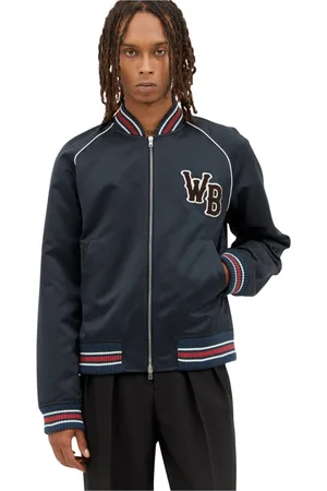 WALES BONNER Homme, Vestes, Noir, Taille: M Bomber Marvel Logo