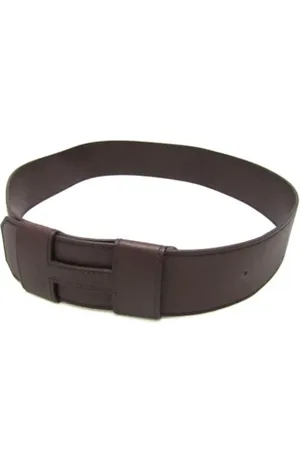 Hermès Homme, Pre-owned, Brun, Taille: ONE Size Pre-owned Cuir ceintures
