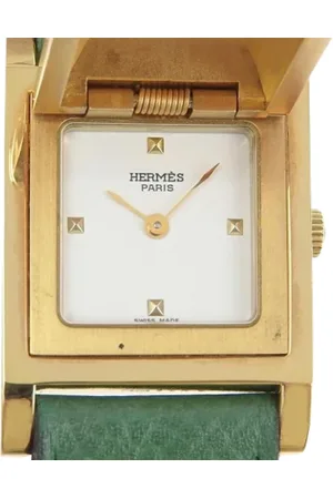 Hermès Femme, Pre-owned, Jaune, Taille: ONE Size Pre-owned Metal montres