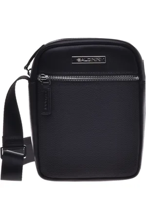 BALDININI Homme, Sacs, Noir, Taille: ONE Size Crossbody bag in calfskin and nylon
