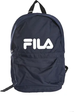 Fila Homme, Sacs, Bleu, Taille: ONE Size Sac à dos avec logo imprimé