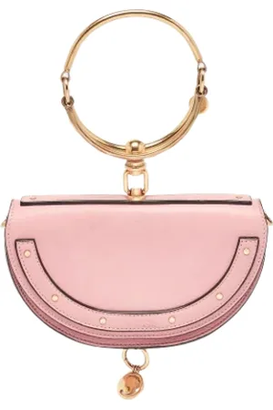 Chloé Femme, Pre-owned, Rose, Taille: ONE Size Pre-owned Cuir sacs-bandouliere