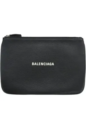 Balenciaga Femme, Pre-owned, Noir, Taille: ONE Size Pre-owned Cuir pochettes-minaudieres