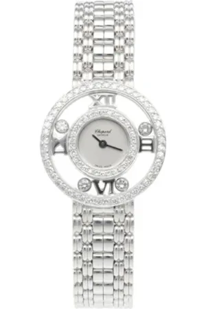 Chopard Femme, Pre-owned, Gris, Taille: ONE Size Pre-owned Or blanc montres