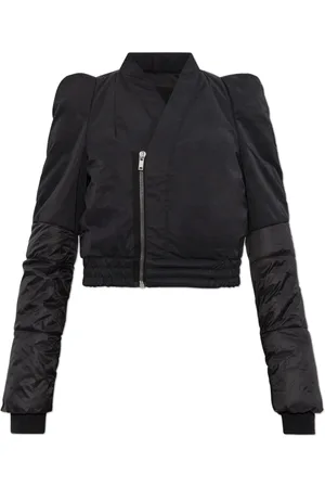 Rick Owens Femme, Vestes, Noir, Taille: 42 FR Veste Rembourrée Metro