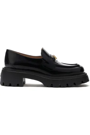 Stuart Weitzman Femme, Chaussures, Noir, Taille: 36 EU Emerson Loafer
