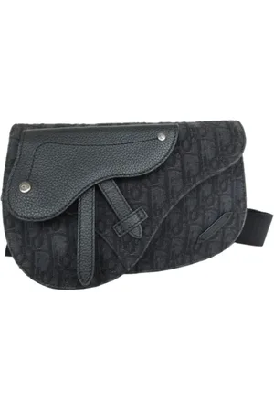 Dior Homme, Pre-owned, Noir, Taille: ONE Size Pre-owned Toile sacs-dior