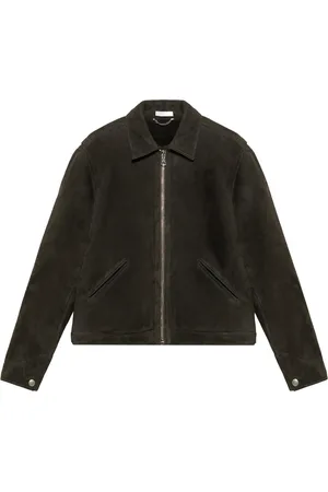 1989 STUDIO Homme, Vestes, Noir, Taille: S Veste en Cuir de Mouton