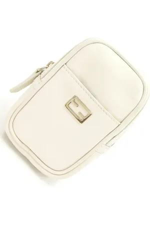 Fendi Femme, Pre-owned, Blanc, Taille: ONE Size Pre-owned Cuir pochettes-minaudieres