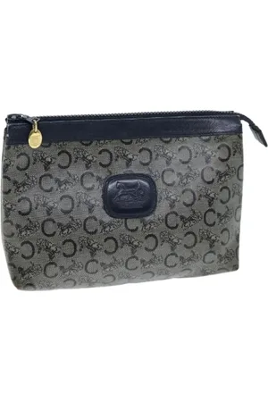 Céline Femme, Pre-owned, Bleu, Taille: ONE Size Pre-owned Toile sacs-celine