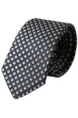Dolce & Gabbana Homme, Accessoires, Multicolore, Taille: ONE Size Cravate en Soie à Motifs Noir Design