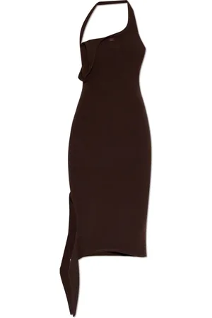 Courrèges Femme, Robes, Brun, Taille: 36 FR Robe sans Manches