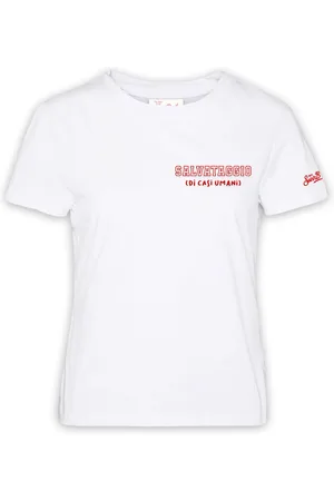 MC2 SAINT BARTH Femme, Tops, Blanc, Taille: 38 FR T-shirts et Polos Blancs