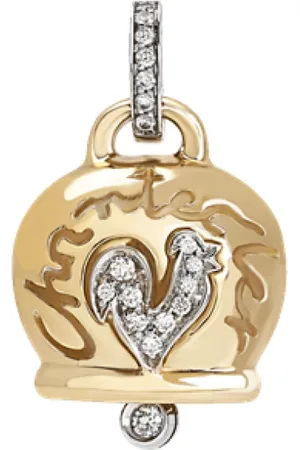 CHANTECLER Femme, Accessoires, Jaune, Taille: ONE Size Pendentif Clochettes Or