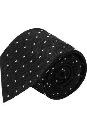 DESTIN Homme, Accessoires, Noir, Taille: ONE Size Élégante Cravate en Soie pour Homme