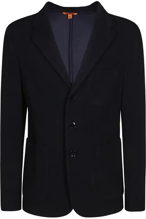 BARENA Homme, Vestes, Bleu, Taille: XL Veste à boutonnage simple