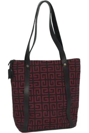 Givenchy Femme, Pre-owned, Rouge, Taille: ONE Size Pre-owned Toile cabas