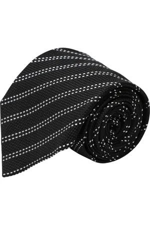 DESTIN Homme, Accessoires, Noir, Taille: ONE Size Élégante Cravate en Soie pour Homme
