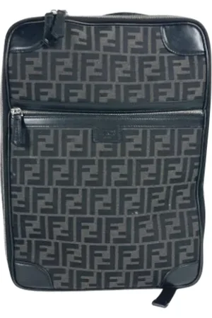 Fendi Femme, Pre-owned, Gris, Taille: ONE Size Pre-owned Cuir sacs-fendi