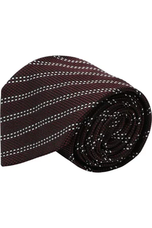 DESTIN Homme, Accessoires, Rouge, Taille: ONE Size Élégante Cravate en Soie pour Homme