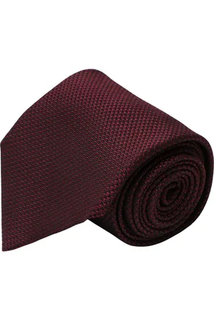 DESTIN Homme, Accessoires, Rouge, Taille: ONE Size Élégante Cravate en Soie pour Homme