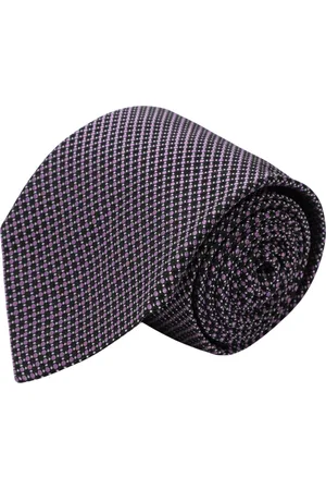 DESTIN Homme, Accessoires, Violet, Taille: ONE Size Élégante Cravate en Soie pour Homme