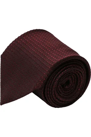 DESTIN Homme, Accessoires, Rouge, Taille: ONE Size Élégante Cravate en Soie pour Homme