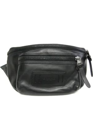 Coach Femme, Pre-owned, Noir, Taille: ONE Size Pre-owned Cuir sacs-bandouliere