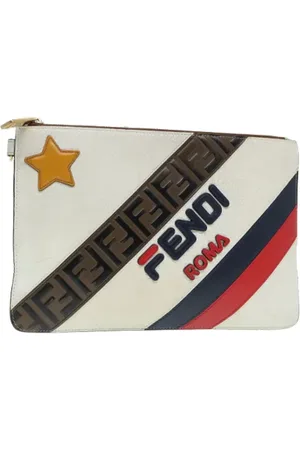 Fendi Femme, Pre-owned, Multicolore, Taille: ONE Size Pre-owned Cuir pochettes-minaudieres