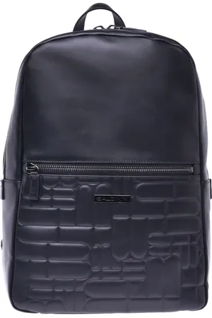 BALDININI Homme, Sacs, Noir, Taille: ONE Size Backpack in quilted leather with monogram