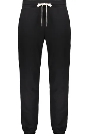 JOHN ELLIOTT Homme, Pantalons, Noir, Taille: S Pantalon de survêtement en coton Taille élastique Poches