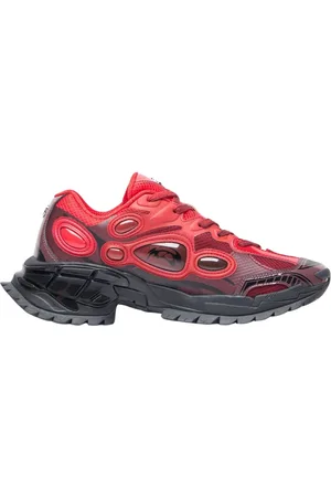 ROMBAUT Homme, Chaussures, Rouge, Taille: 40 EU Baskets avec des panneaux brillants