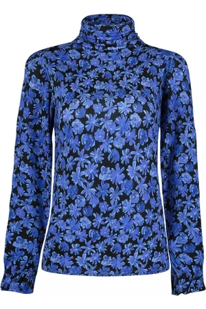 Fabienne Chapot Femme, Blouses et Chemises, Bleu, Taille: 36 FR Billy Top