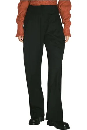 Kiko Kostadinov Femme, Pantalons, Noir, Taille: 38 FR Pantalon sur mesure en mélange de laine