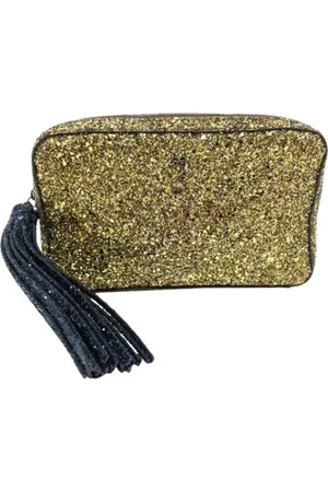 Anya Hindmarch Femme, Pre-owned, Jaune, Taille: ONE Size Pre-owned Tissu trousses-de-toilette
