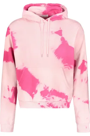 JOHN ELLIOTT Homme, Sweatshirts et sweats à capuche, Rose, Taille: L Tie Dye Coton Sweat à capuche