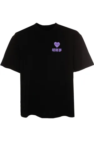 Edwin Homme, Tops, Noir, Taille: S T-shirt à Imprimé Graphique