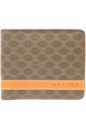 Céline Homme, Pre-owned, Brun, Taille: ONE Size Pre-owned Cuir petite-maroquinerie