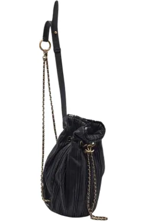 CHANEL Femme, Pre-owned, Noir, Taille: ONE Size Pre-owned Cuir sacs-dos