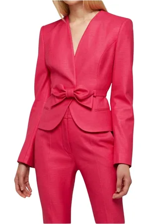 GENNY Femme, Vestes, Rose, Taille: 36 FR Vestes Fuchsia