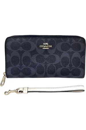 Coach Femme, Pre-owned, Bleu, Taille: ONE Size Pre-owned Plastique petite-maroquinerie