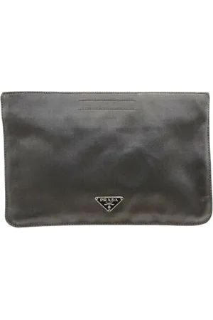 Prada Femme, Pre-owned, Noir, Taille: ONE Size Pre-owned Tissu pochettes-minaudieres