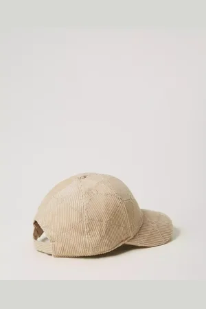 Twin-Set Unisex, Accessoires, , Taille: ONE Size Casquette de Baseball en Velours avec Broderie Oval T