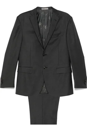 corneliani Homme, Costumes, Gris, Taille: L Costume de Luxe en Laine Drop 7
